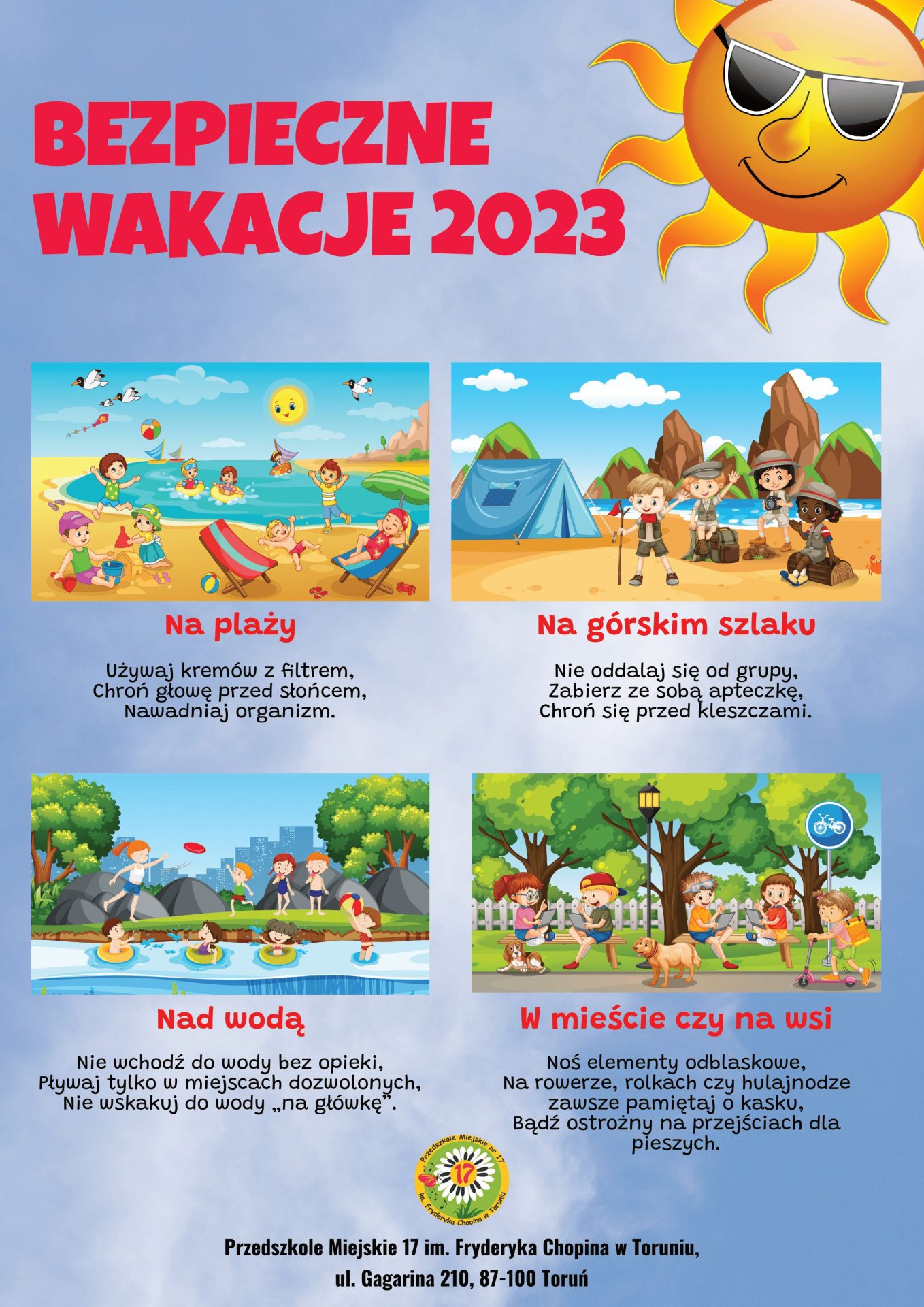 Bezpieczne wakacje 2023